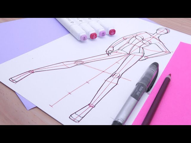 Vídeo relacionado con DISEÑA TU MODA Y HAZTE UN MAESTRO DE LA COSTURA | 16 Figurines diferentes para dibujo de ropa zapatos y complementos: Cuaderno con 96 bocetos a tamaño ... y desata tu capacidad creativa artística