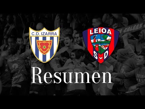 Resumen del CD Izarra - SD Leioa (2-1)