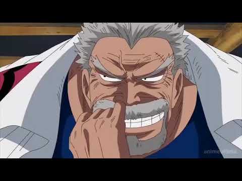 Straw Hat Pirates reaction when Grap revealed about Luffy's dad | One piece funny moments