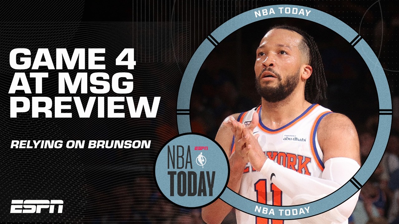 Perk wants the Knicks to rely on BIG. BODY. BRUNSON. 😤 Previewing Game 4 vs. the Spurs | NBA Today