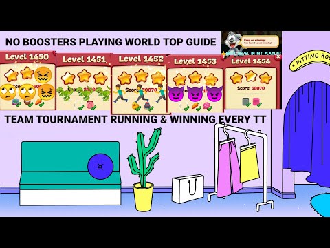 Toon Blast Levels 1450 1451 1452 1453 1454 - No Booster ✨🦖