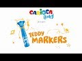 Carioca Baby Teddy 1+ 12 Stück, Mehrfarbig