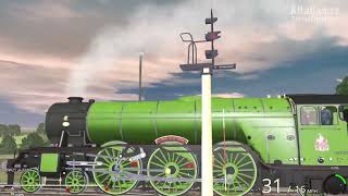 Flying Scotsman Locomotive ~ Nigel Gresley 1923