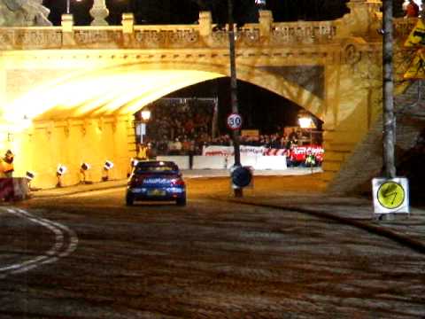 45 Rajd Barbórka Warszawska os Karowa Hołowczyc SUBARU WRC pokazowy na dół