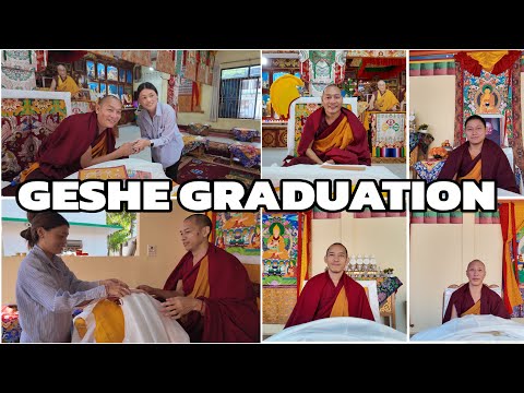 GESHE GRADUATION CEREMONY | DREPUNG NYAGRE | MUNDGOD | DEAR CHANNEL | TIBETANYOUTUBER