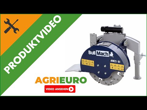 Produktvideo: Bullmach ARES 61 Baumstumpffräse für Traktoranbau
