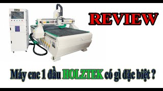 Máy cnc 1 đầu bàn hút chân không Holztek có gì đặc biệt? Review RT-1325V