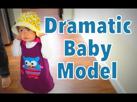 Dramatic Baby Model! - June 10, 2014 - itsJudysLife Daily Vlog