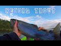 Video Thumbnail for How To Catch Huge Rainbow Trout Fishing! Record Size Fish Caught In A Kayak! Saskatchewan