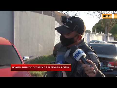 Suspeito de traÌfico de drogas eÌ preso na Vila BabiloÌ‚nia 25 09 2020