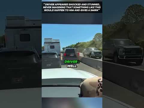 Cop Damages Driver’s Mirror 😳