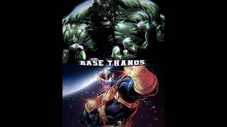 Hulk Vs StrengthFocused Characters