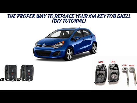 The PROPER Way to Replace Your KIA Key Fob Shell (DIY Tutorial)