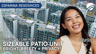 SOLD by PLB | Esparina Residences - 3-Bedroom with 1,249sqft in District 19 | Charline Wong