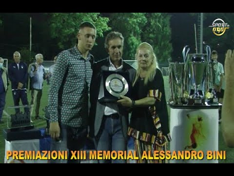 Premiazioni Finale XIII Memorial Alessandro Bini