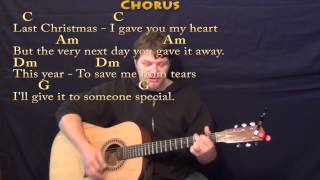 Download lagu Last Christmas (WHAM!) Strum Guitar Cover Lesson in C with Chords/Lyrics mp3