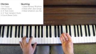 Jazz Improvisation - Cliches & Quoting