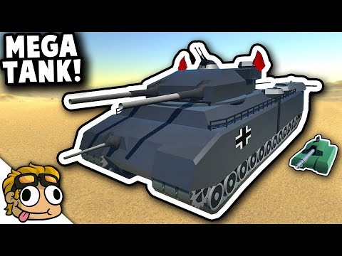 GERMAN P1000 RATTE GIANT TANK! | Ravenfield Best Mods Gameplay