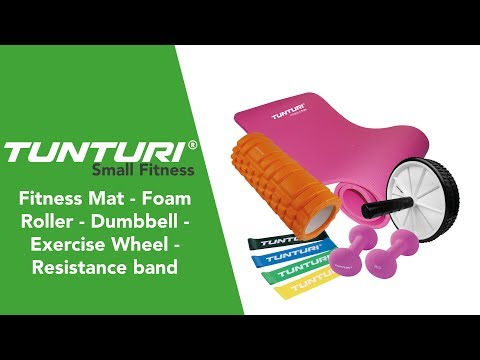 Tunturi Dumbbells - Neopreen 2x 0,5 kg - Fluor Roze