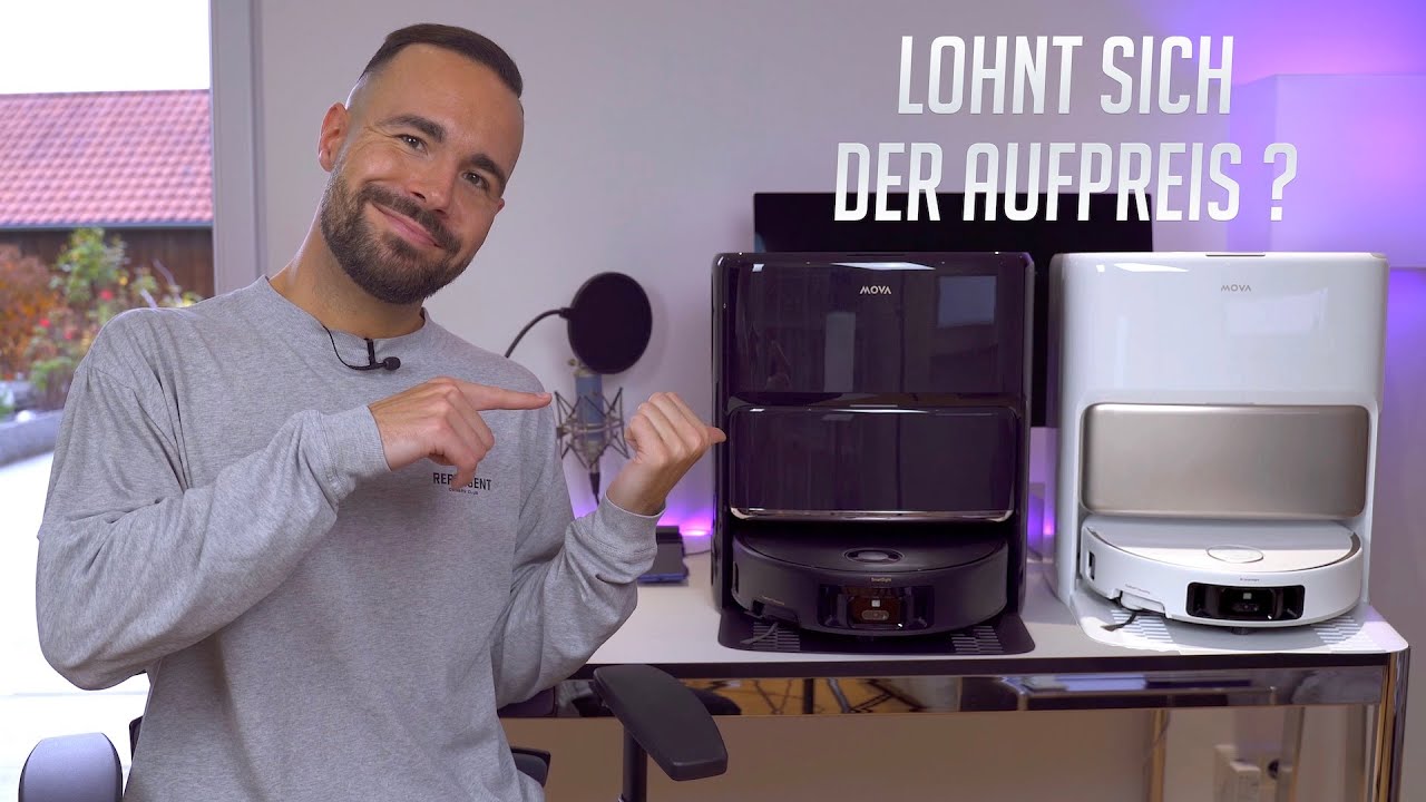 MOVA Z60 Ultra Roller Complete vs V50 Ultra Complete - Wer ist besser? (Deutsch) | SwagTab