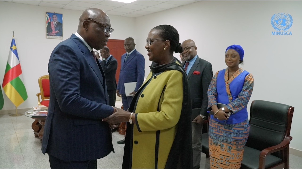 Première rencontre officielle entre le Premier ministre et la MINUSCA