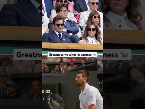 You know you’ve done well if #RogerFederer is impressed 👏 #Shorts #Wimbledon #Tennis