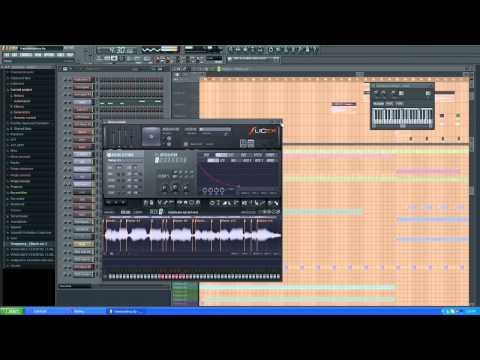 Trance FL Studio "Max Braiman - Transcendence" Project View