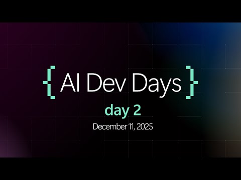 AI Dev Days: Using AI to Enhance Developer Productivity with #vscode & #githubcopilot