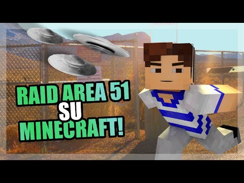 RAID DELL'AREA 51 SU MINECRAFT?!? | Minecraft Live