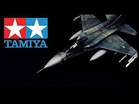 FULL VIDEO BUILD TAMIYA F-16C 52+ Fighting Falcon