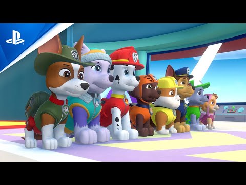 PAW Patrol Mighty Pups Save Adventure Bay - Announce Trailer | PS4 thumbnail