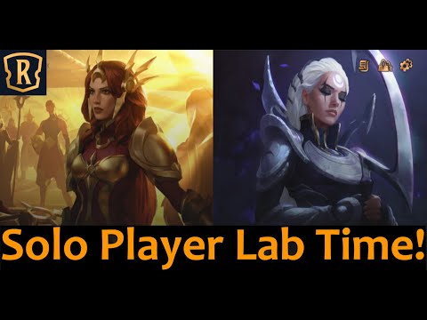 Patch 1.11 New Solo Player Lab! |  Winning Leona's Run First Time!