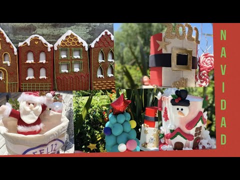 ManosalaObraTv 2021 Programa 43 Manos Deco Tortas Navideñas Paula Domenech