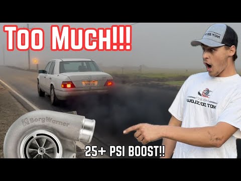 Ball Bearing Vs Journal Bearing Turbo. Maxing Out Your NA OM606? Valve Float Gone!!