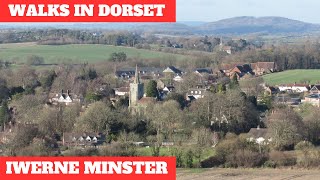 WALKS IN DORSET at IWERNE MINSTER & IWERNE COURTNEY OR SHROTON (4K)