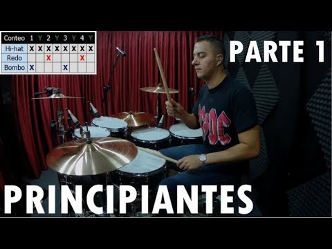🥁 BATERÍA PARA PRINCIPIANTES - 20 Ejercicios  Básicos - Clases de Batería - PARTE 1