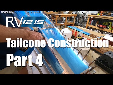 Van's Aircraft RV-12iS Tailcone Construction Part 4