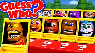FNAF World Guess Who Is Harder Than You Think