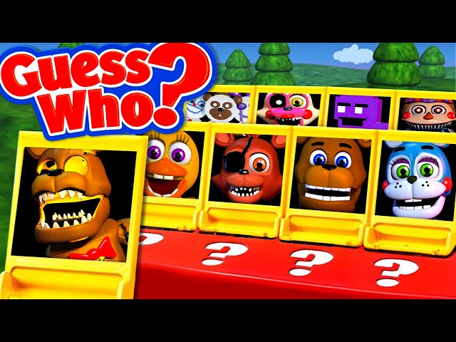 FNAF World Guess Who Is Harder Than You Think