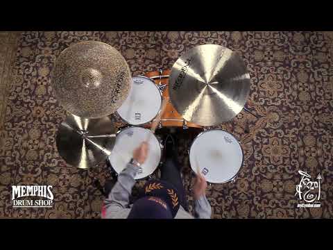 Istanbul Agop 20" Traditional Dark Crash Cymbal - Terence F. Clark 1710g (DC20-1123018I)