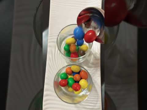 🌈🍬ASMR M&M FILLING SATISFYING SOUNDS EFFECTS #satisfying #asmr #youtubeshorts #viral #shorts 🌈🌟 #251