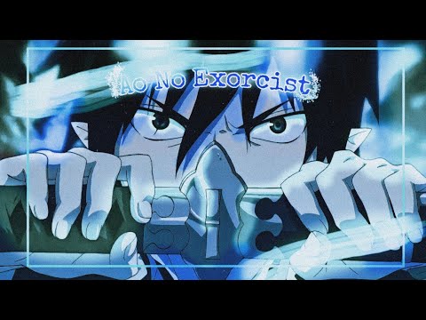 Ao No Exorcist [AMV] - In the Middle of the Night Lyrics