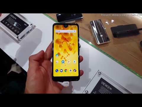 Present  Wiko View 2 / View 2 Pro  - Barcelona MWC 2018