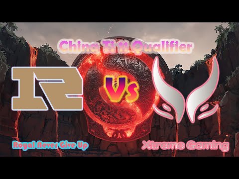 Royal Never Give Up vs Xtreme Gaming Upper Bracket Final The International 2022: China|| Dota 2