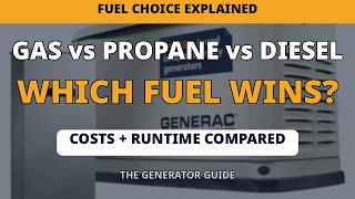 Natural Gas vs Propane vs Diesel: Fuel Choice Explained (2026)