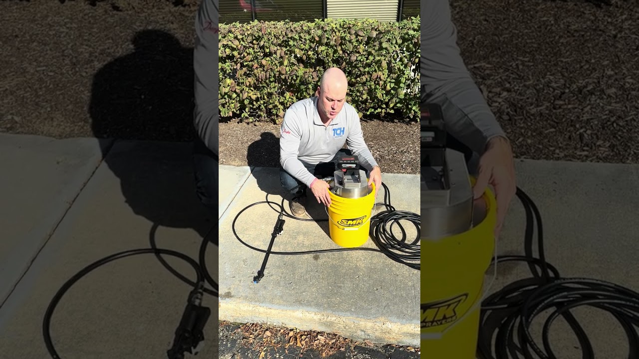Ultra Cordless Chemical Sprayer Demonstration | SMK Sprayers #shorts
