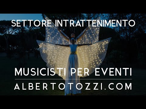 Intrattenimento Matrimonio Roma - Trampolieri ali luminose