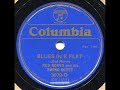 RED NORVO plays BLUES IN E FLAT on COLUMBIA 3079D in 1934