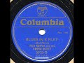 RED NORVO plays BLUES IN E FLAT on COLUMBIA 3079D in 1934