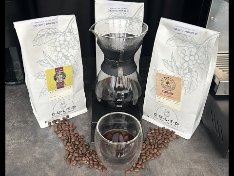 Zubereitung von Filterkaffee mit der V60 Brühmethode